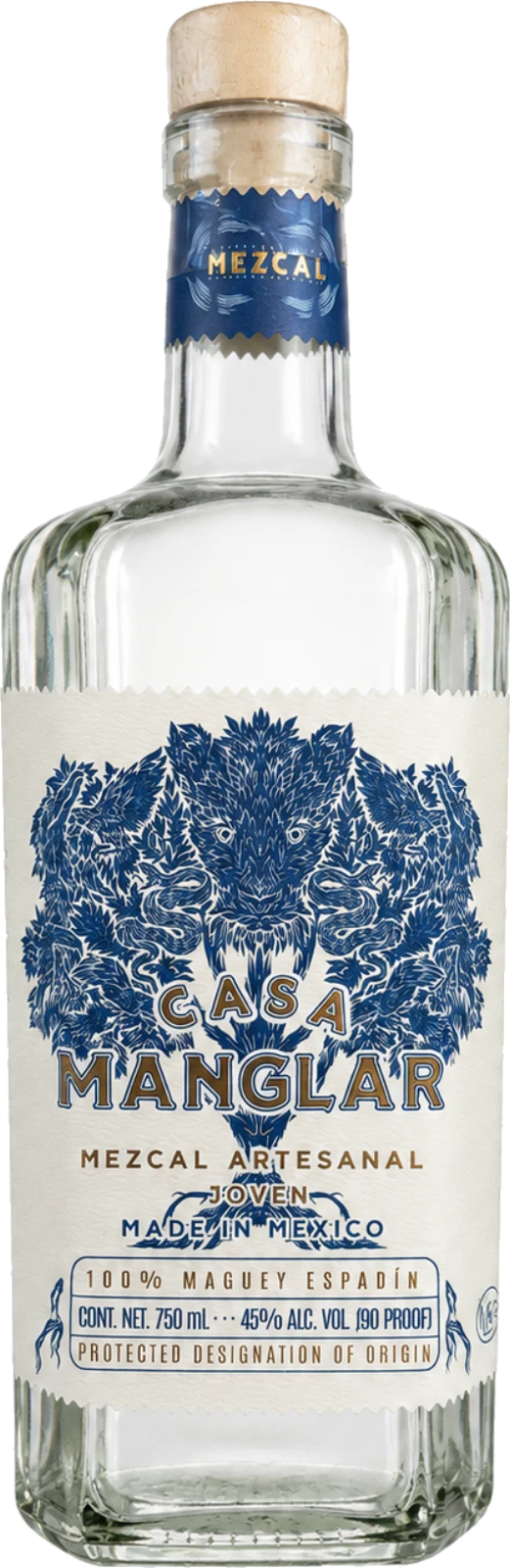 Casa Manglar Espadín mezcal bottle